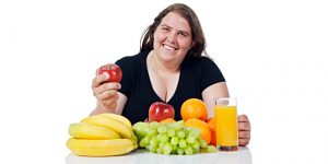 Buenos hábitos alimentarios pero obeso